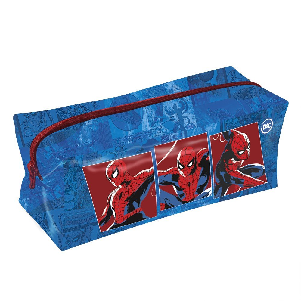 Estojo Grande Homem-Aranha DAC Original, Super Espaçoso e