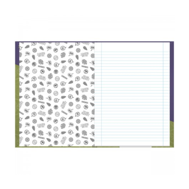 RURUNINA(プロフ必読)１００個 Caderno Brochura Capa Dura Groot 80 Folhas 200x275mm FORONI