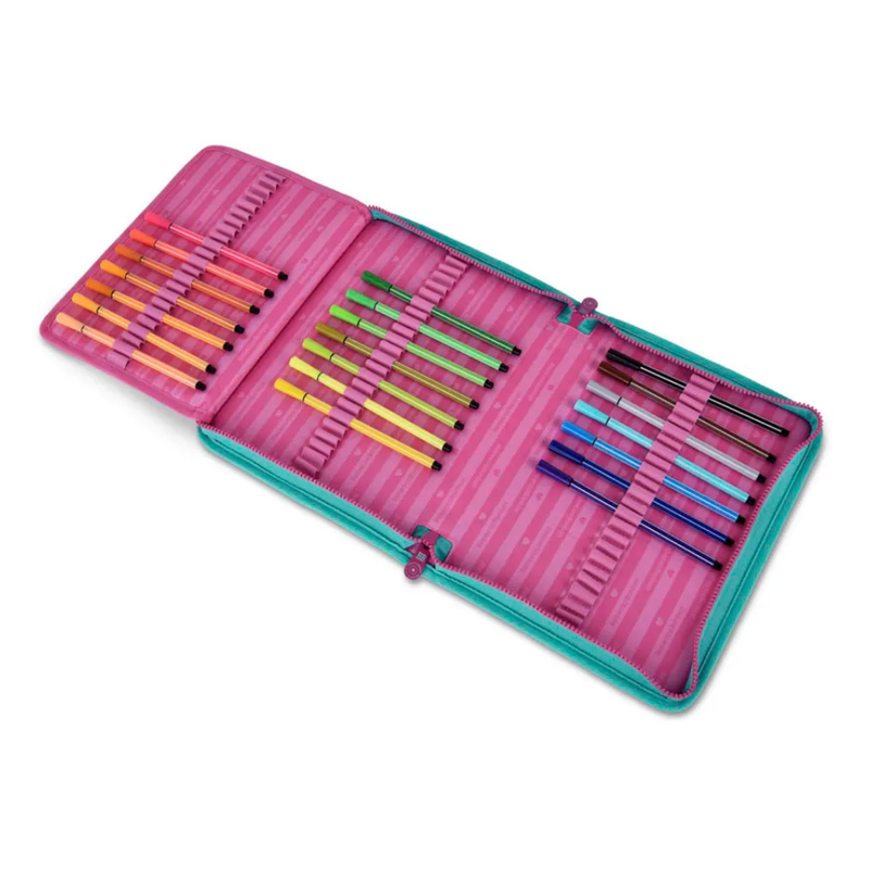 Estojo Box 96 Pens Rebecca Bonbon Love Colors Original CLIO