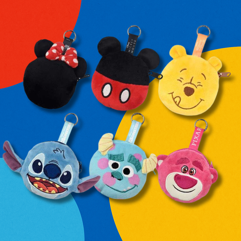 小物 pooh Chaveiro Mini Fluffy com Zíper Disney DAC Ursinho Pooh – Fofo