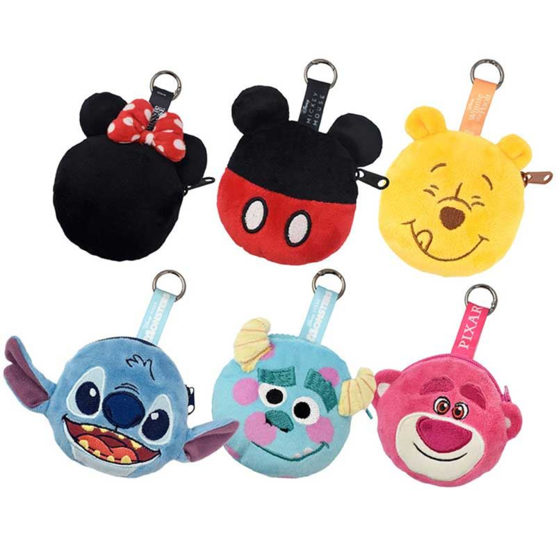 Chaveiro Mini Fluffy com Zíper Disney DAC Ursinho Pooh – Fofo